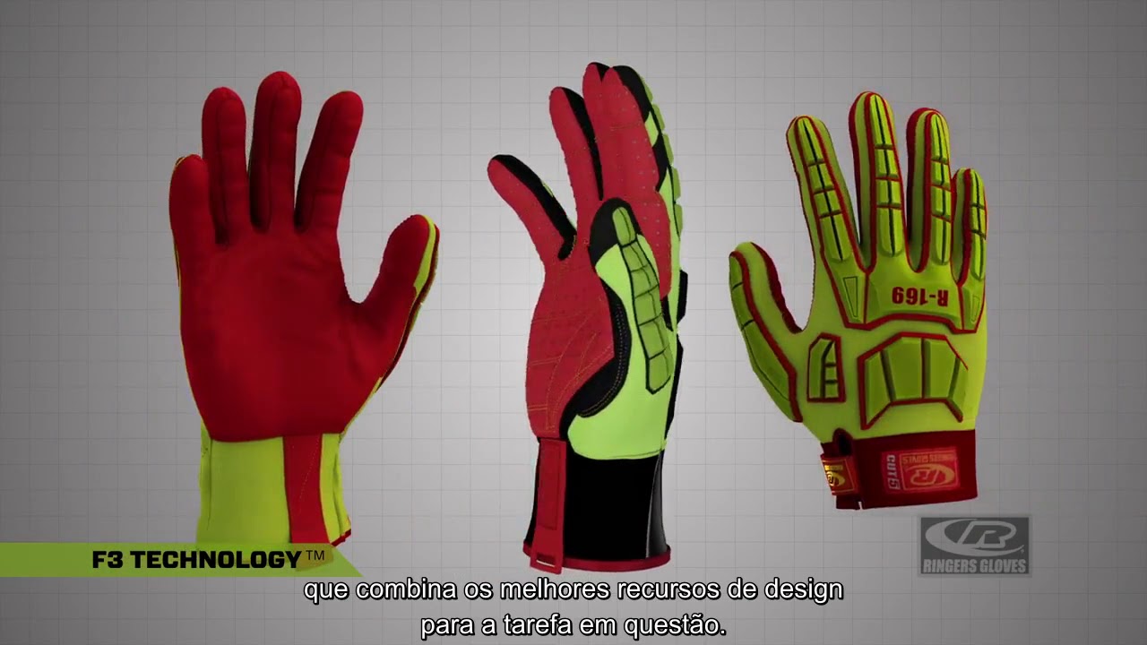 (BR-PT) Ringers | Luvas para trabalho pesado Roughneck