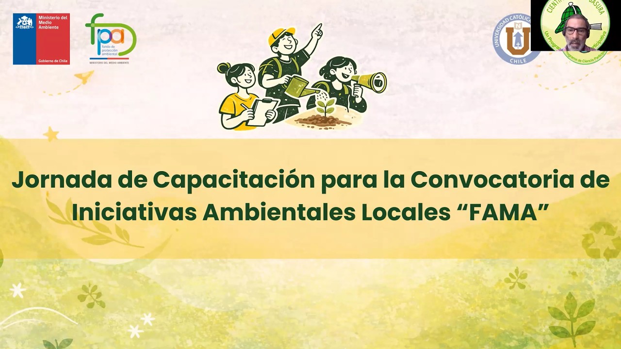 Jornada de Capacitación de Convocatoria de Iniciativas Ambientales Locales FAMA- 11 de marzo de 2026