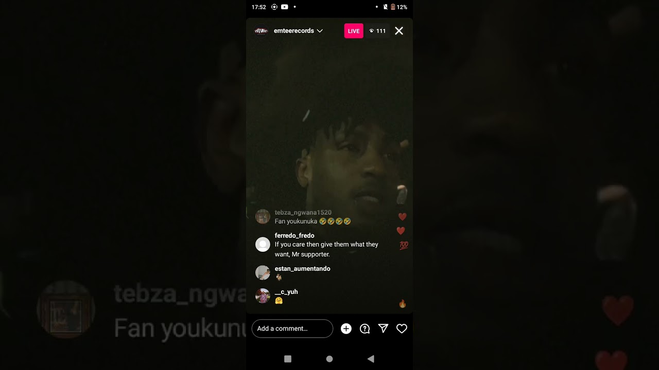 Emtee live on IG,Tyla ,SA hip hop DIY 3