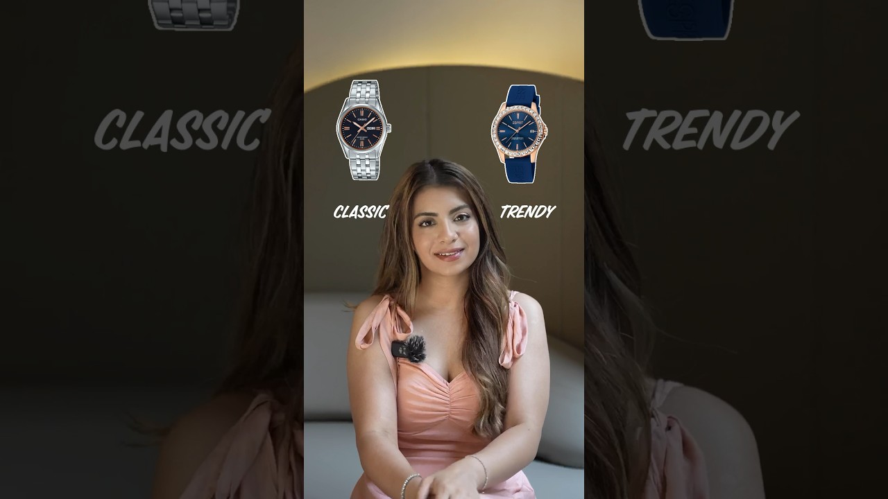 Classic Vs Trendy women&rsquo;s wrist watch edition #classicwatch #dressbetter #dressbetterwithlakshita