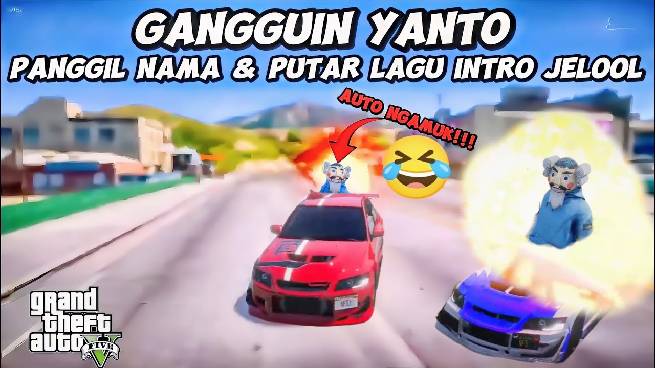 ANAK TR GANGGUIN YANTO PANGGIL NAMA JELOOL DAN PUTAR INTRONYA AUTO NGAMUK‼️GTA V ROLEPLAY #hopefully