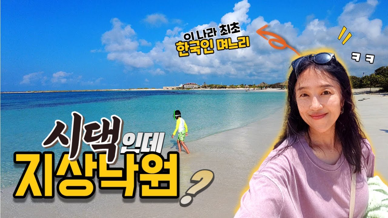 🇦🇼 시댁방문이 즐거운 며느리가 있다? 몰디브 아니고 하와이 아니고.. 🌊카리브해 숨은 보석 - 아루바 (1/2) 🏝️