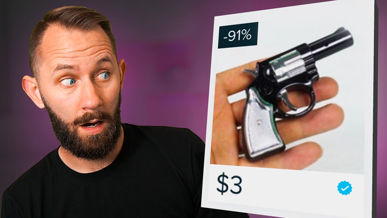 Пистолет за 3 доллара?! | Мы купили 10 единиц оружия на Wish.com!