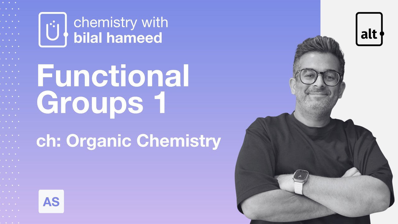 Functional Groups & Formulae 1 | Introduction to Organic Chemistry | A level Chemistry 9701