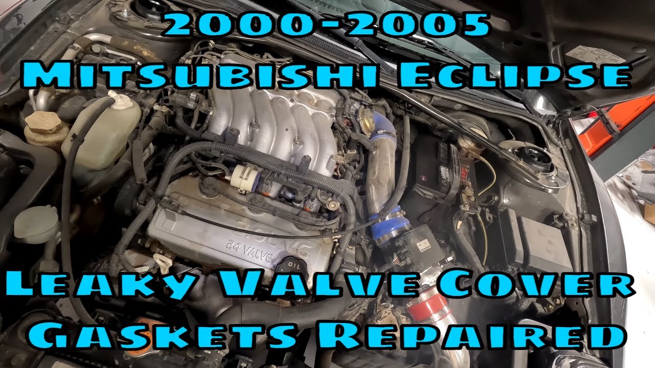 Простая замена прокладки клапанной крышки на Mitsubishi Eclipse 2000-2005 годов выпуска, шаг за ш...