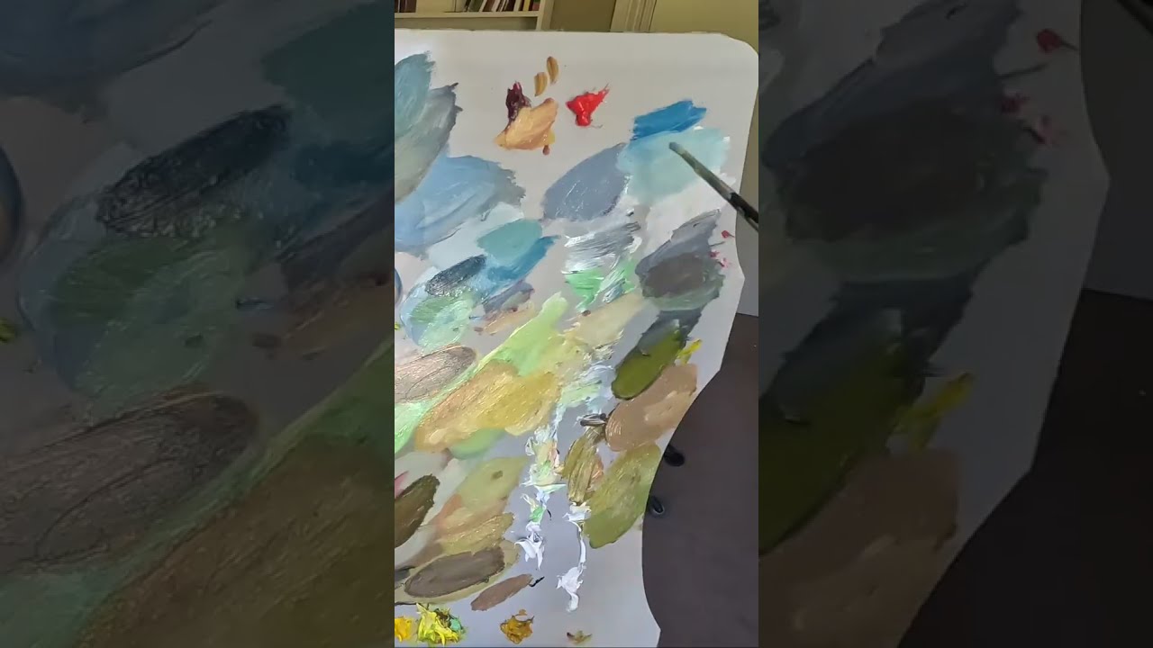 My oil painting of the Stairway to Heaven in Northern Ireland  