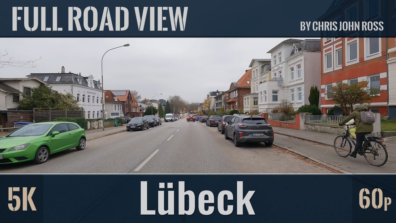 Lübeck: Hüxtertorallee, Kronsforder Allee, Wallbrechtstraße, Roonstraße, Marlistraße, B75 - 5K (60p)