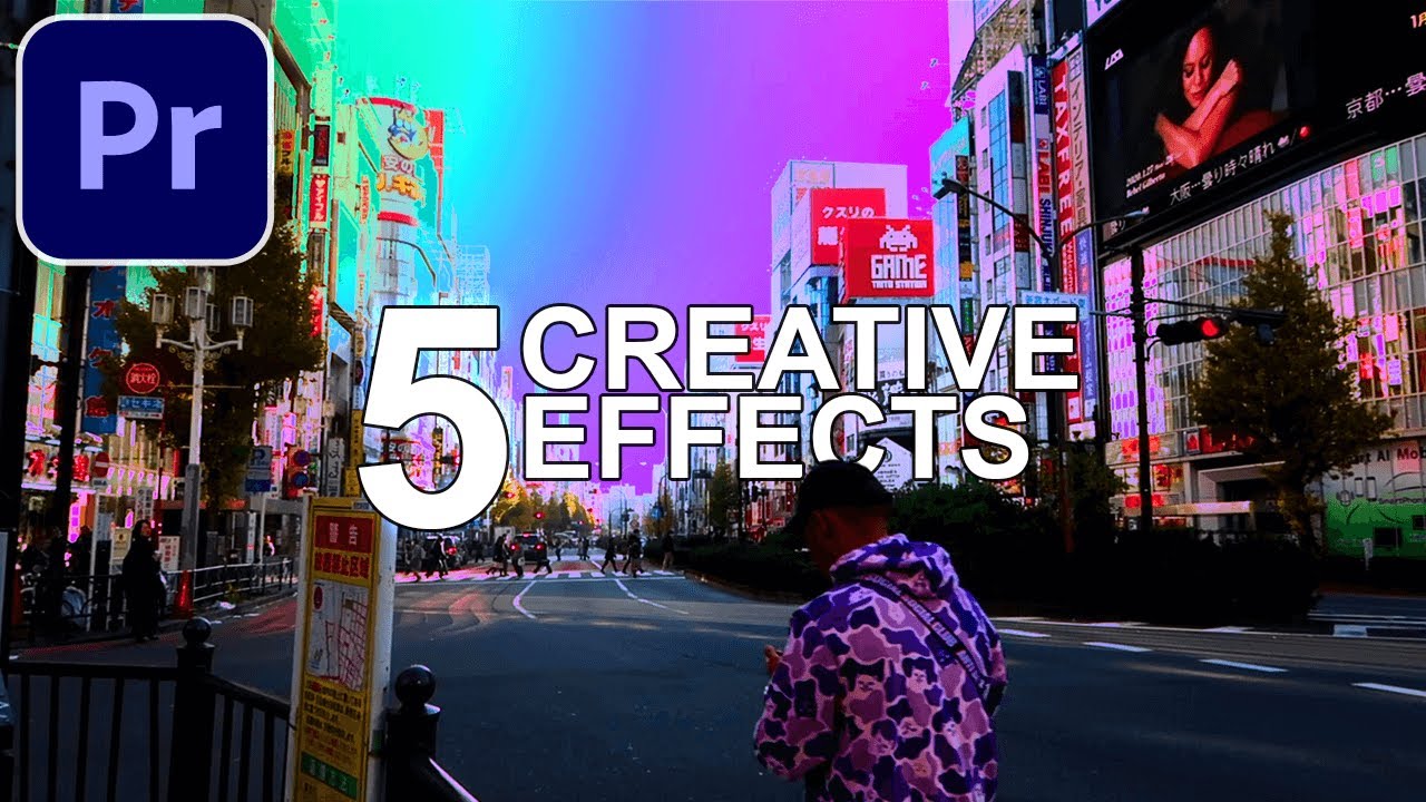 5 Easy Creative Video Effects in Adobe Premiere Pro CC (Tutorial / How to)