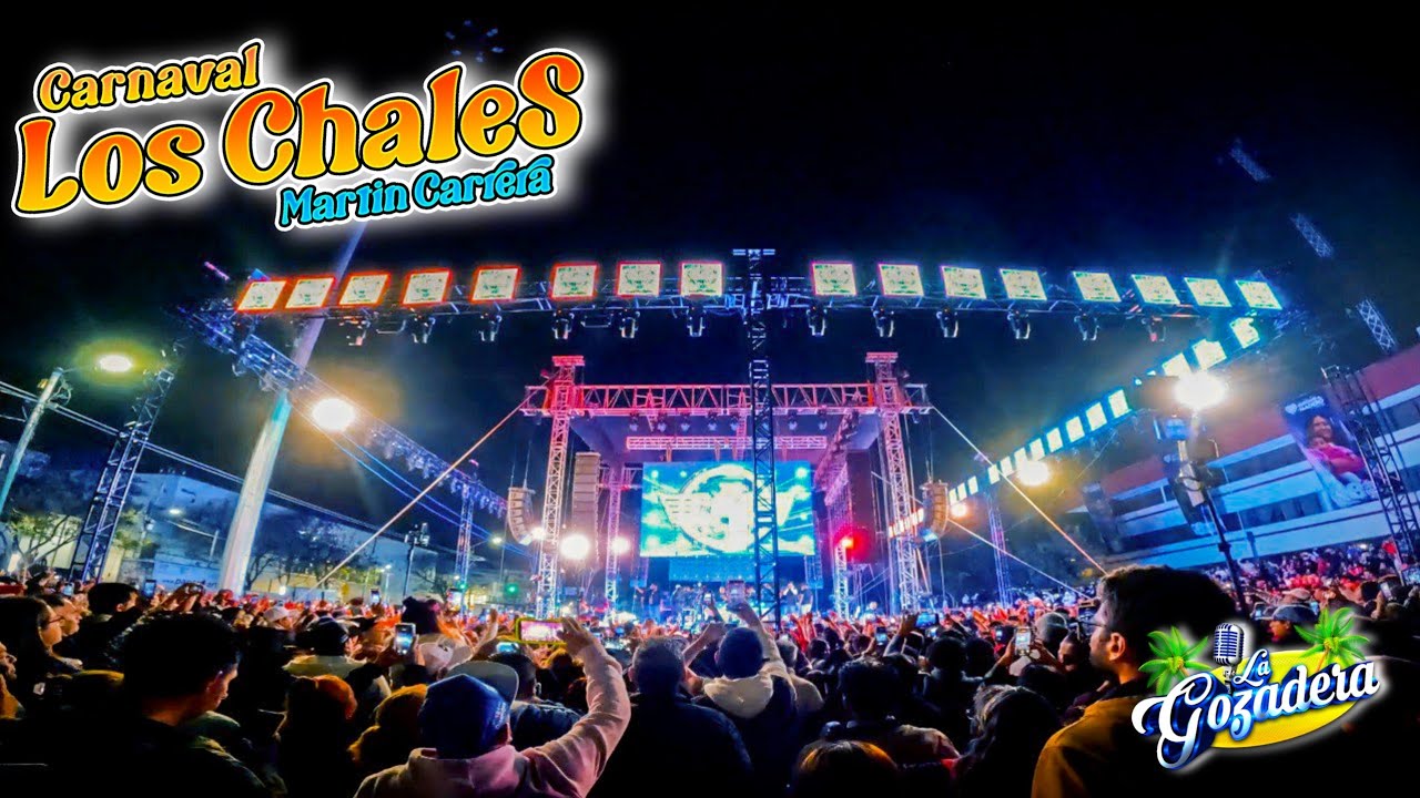¡LO NUNCA ANTES VISTO... UN CONCIERTO SONIDERO CON ESCENARIO 360°! LOS JRS | CARNAVAL DE LOS CHALES