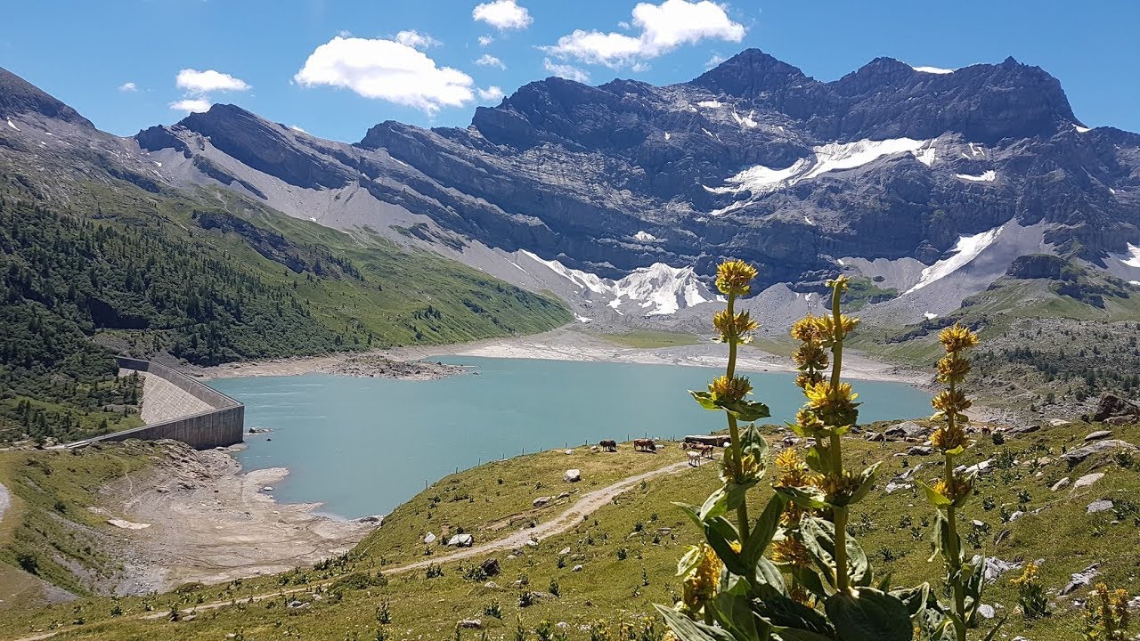 Drone For Fun - Lac de Salanfe / Dents du midi, Switzerland 4K