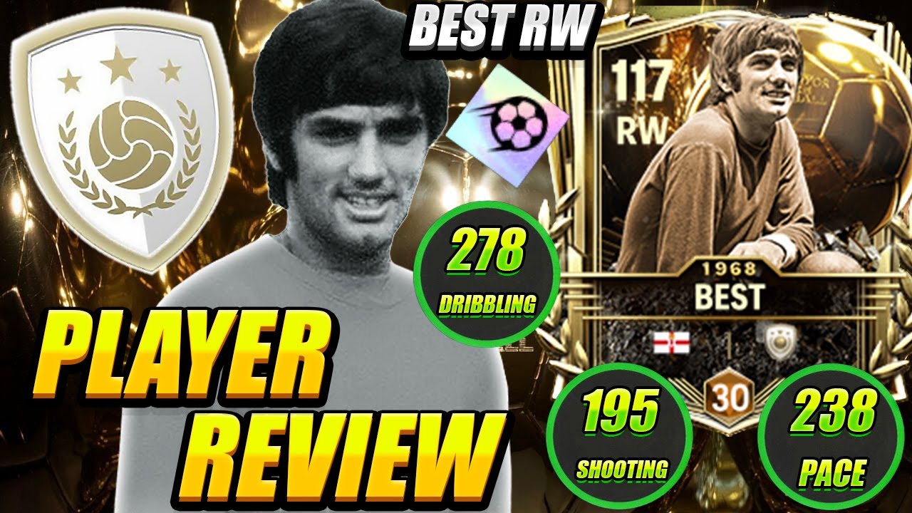 Is George Best the Best RW in FC Mobile 26? Full Ballon D'Or Icon Best Player Review & Gameplay!