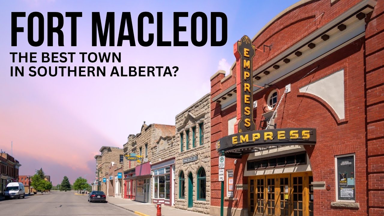 Best Small Town In Southern Alberta? | Fort Macleod Alberta Walking Tour | Huge Potential!