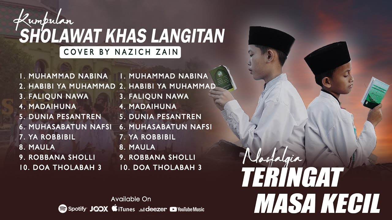 ALBUM SHOLAWAT LAWAS KHAS LANGITAN ZAMAN DULU (COVER) 