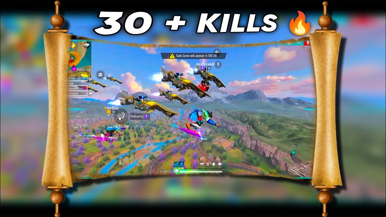 30 + Kills‼️T2 LOBBY TOURNAMENT HIGHLIGHTS #freefireindia #freefireesports #freefiretournament 