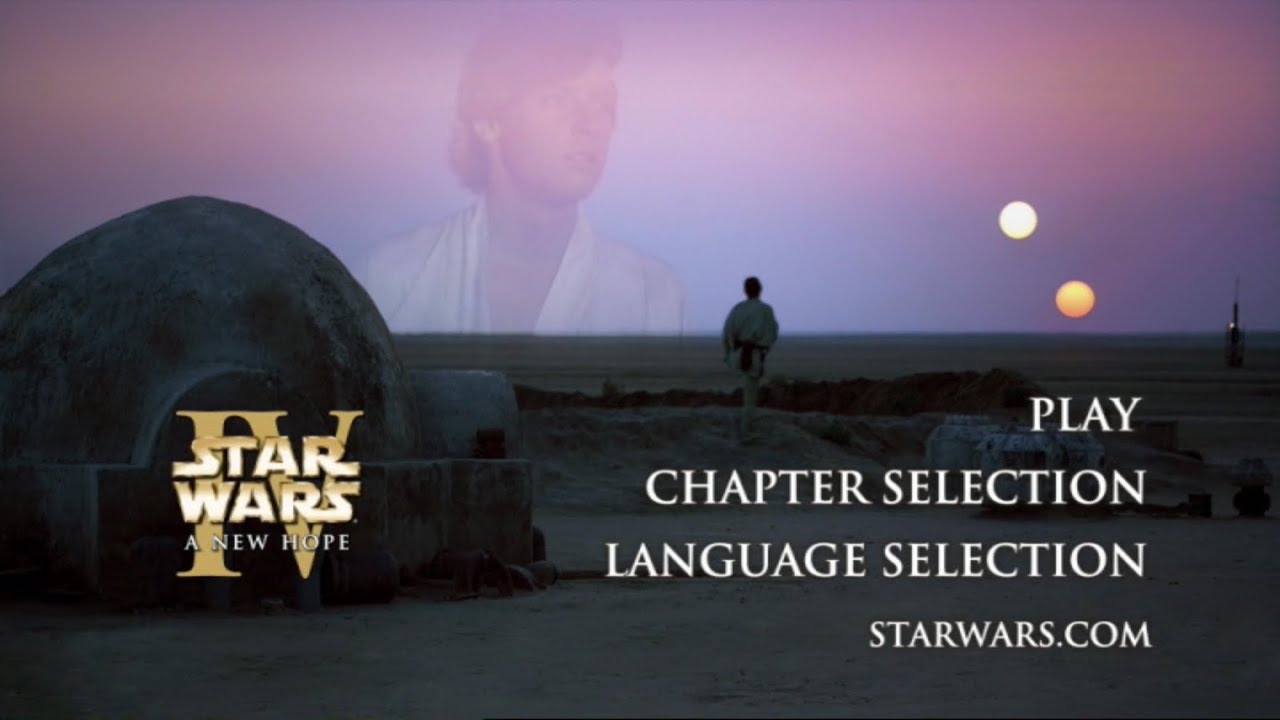 STARWARS EPISODE IV: A NEW HOPE  DVD MENU