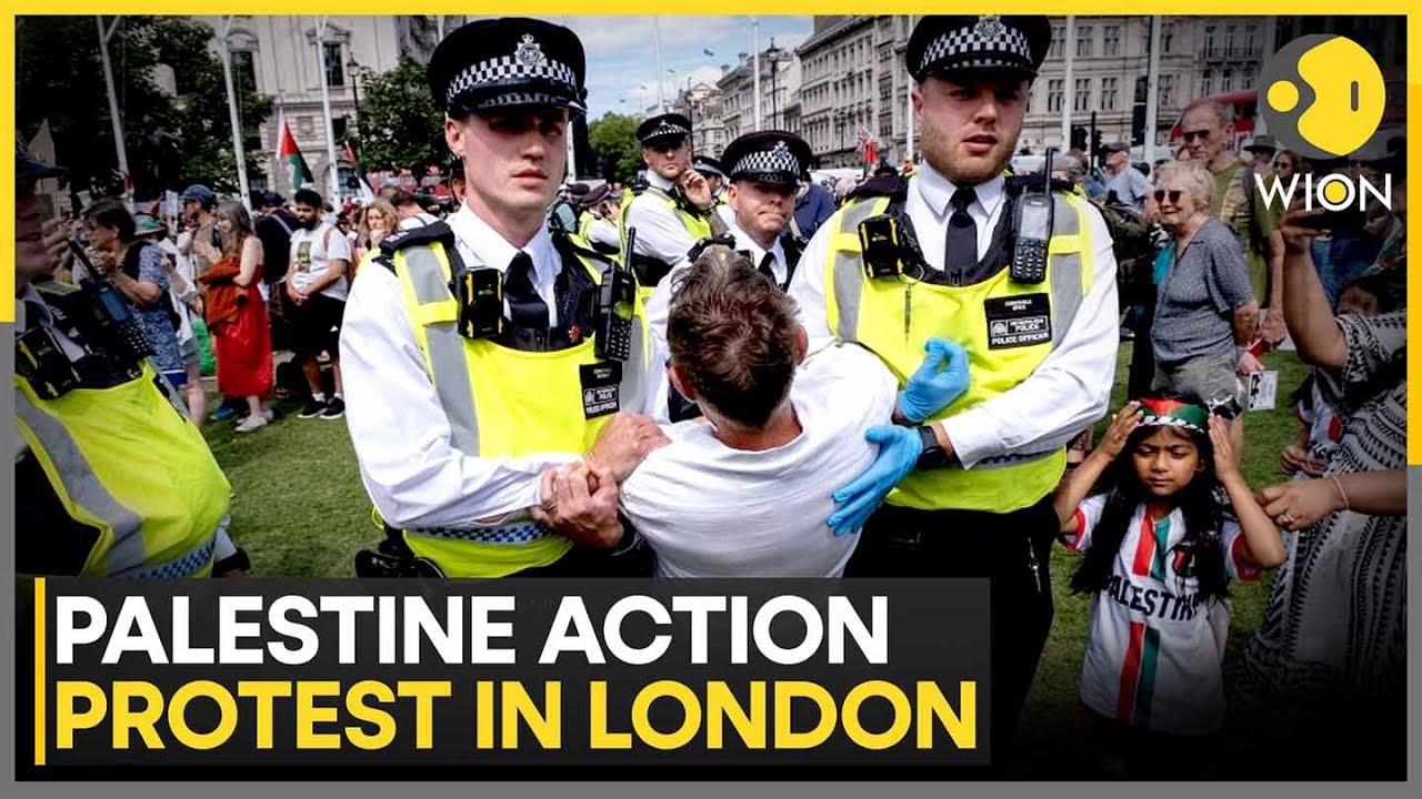 UK: London Police Arrest 425 People For Backing Palestine Action Group | WION