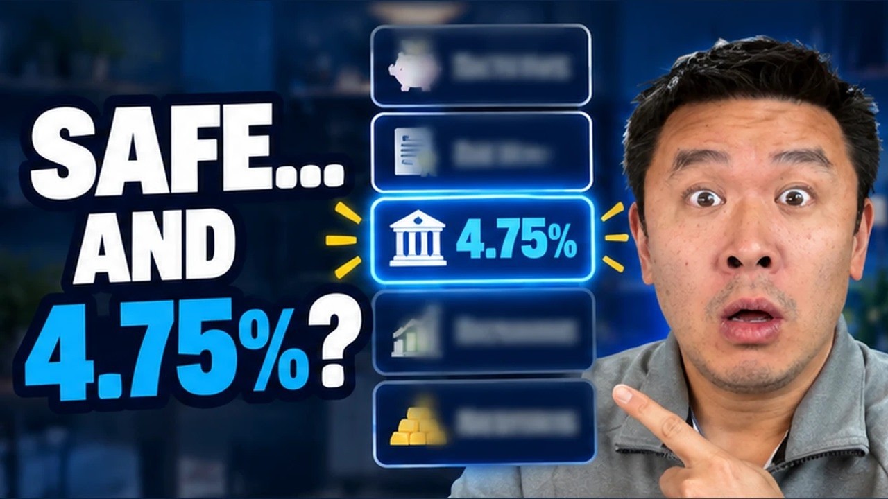 5 Safe Investments For Cash That Pay Up to 4.75%