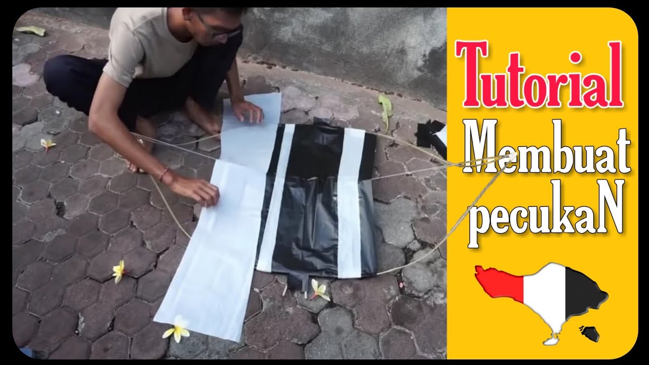 Cara Membuat Layangan Pecukan Bali | layang layang bali