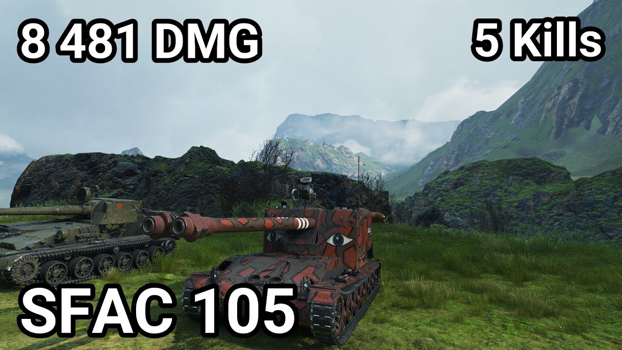 SFAC 105 - 8 481 damage / 5 kill