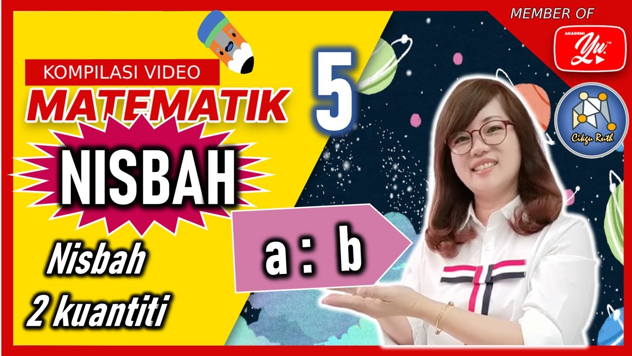 MATEMATIK | TAHUN 5 | NISBAH  #matematiktahun5 #cikguruth