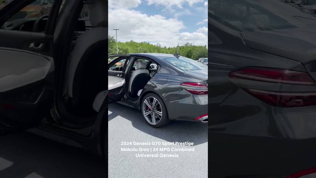 Check It Out! | 2024 Genesis G70 Sport Prestige