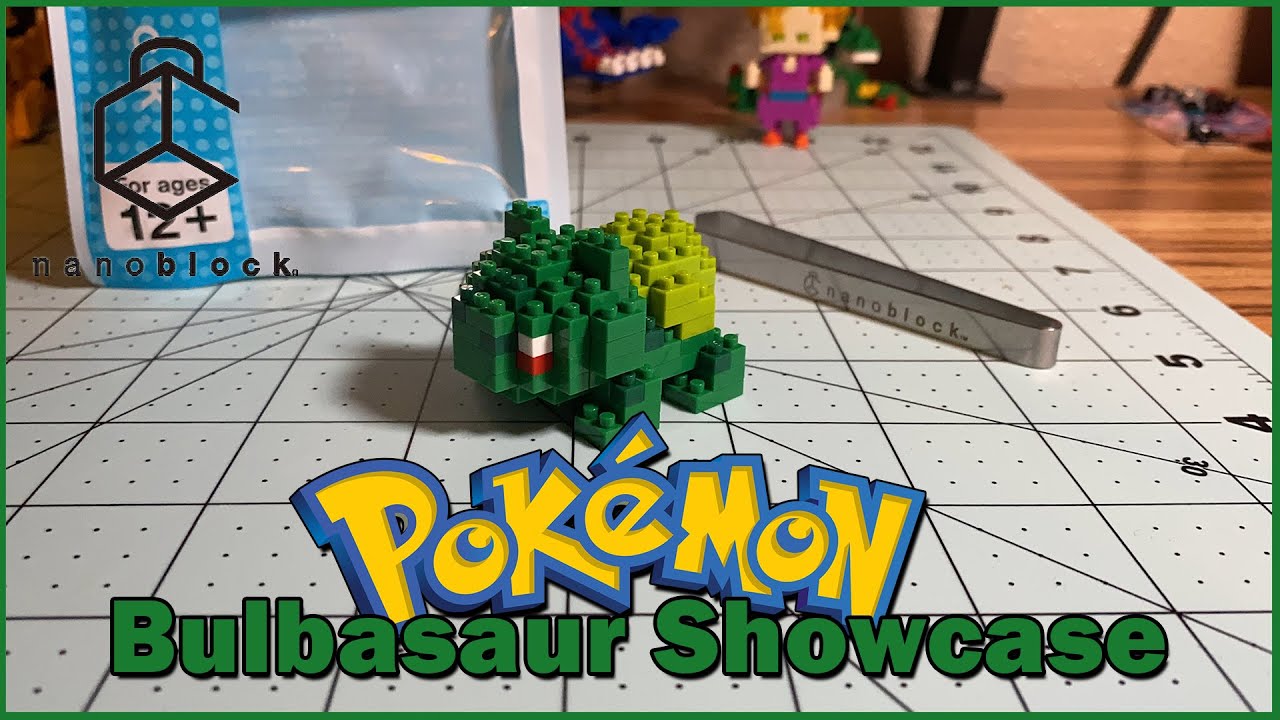 Nanoblock Pok&eacute;mon: Bulbasaur Showcase