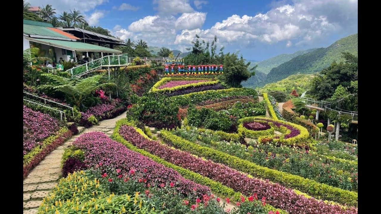 The Spectacular Tour (Buwakan ni Alejandra) Botanical Garden in Cebu, Philippines