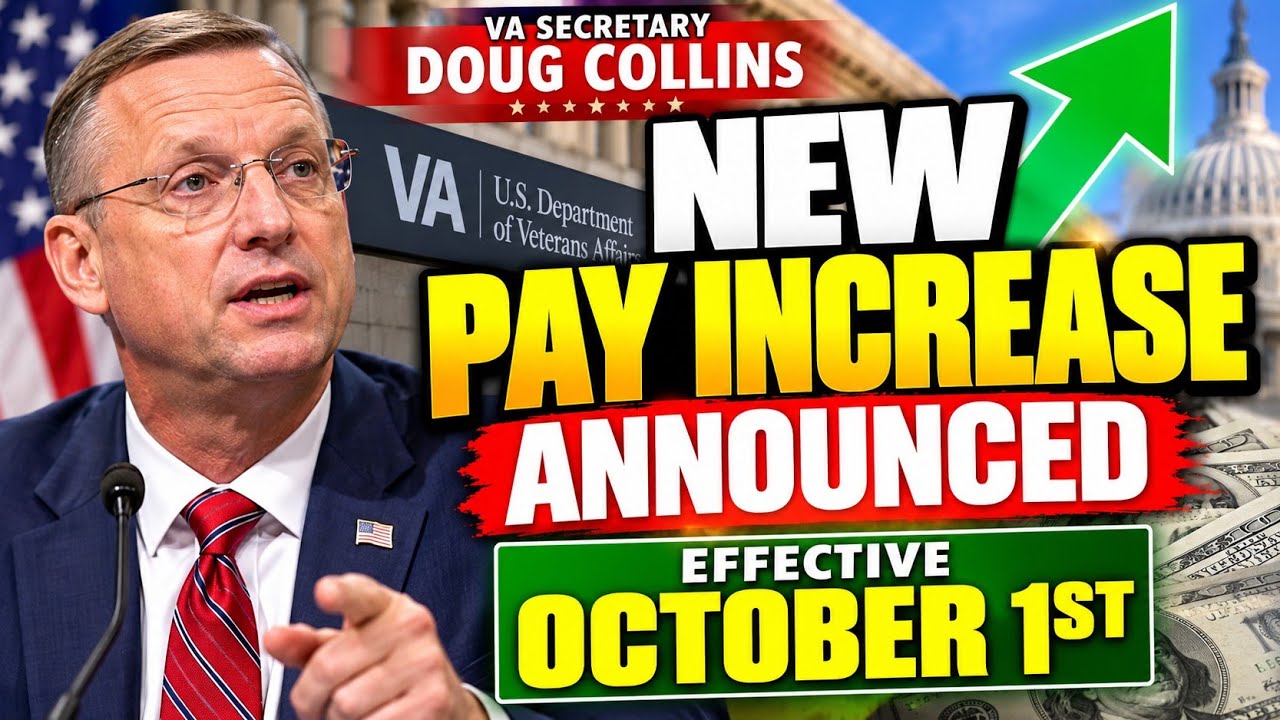 Effective Oct. 1st New Pay Increase for Veteran Readiness and Employment  VR&E  Subsistence Rate