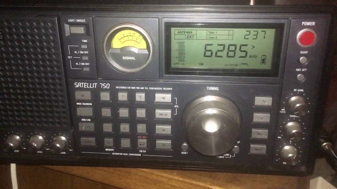 X-FM, shortwave pirate, 6285 kHz, 10 MAY 2020, 0237 UTC