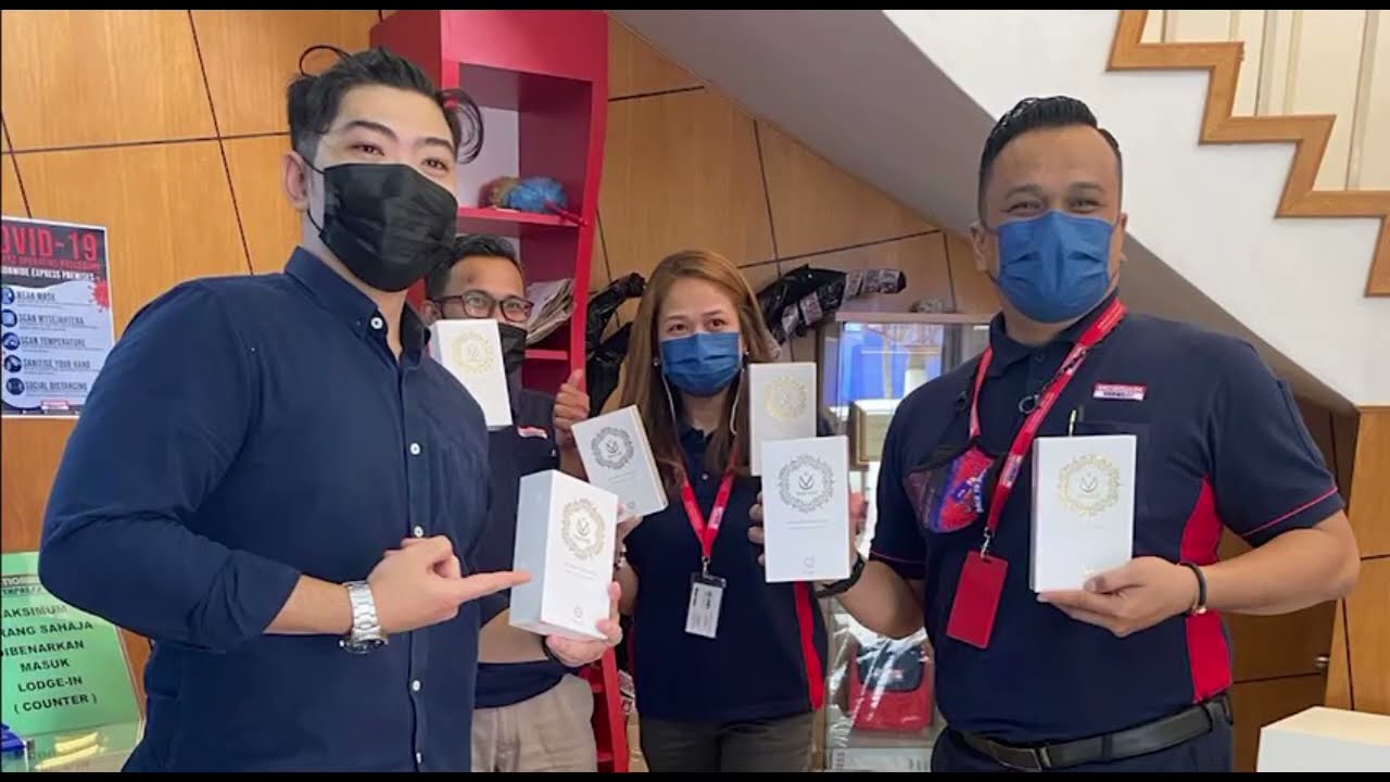 UNBOXING 5,000 unit perfume by Voorkant Perfume