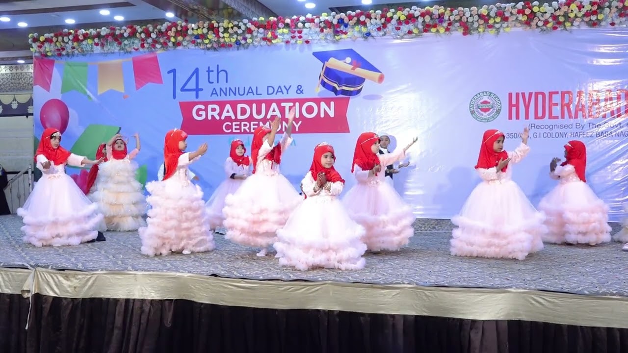 Aye Khuda Mere Khuda Nursery Girls@ HYDERABAD SCHOOL ANNUAL DAY 2024