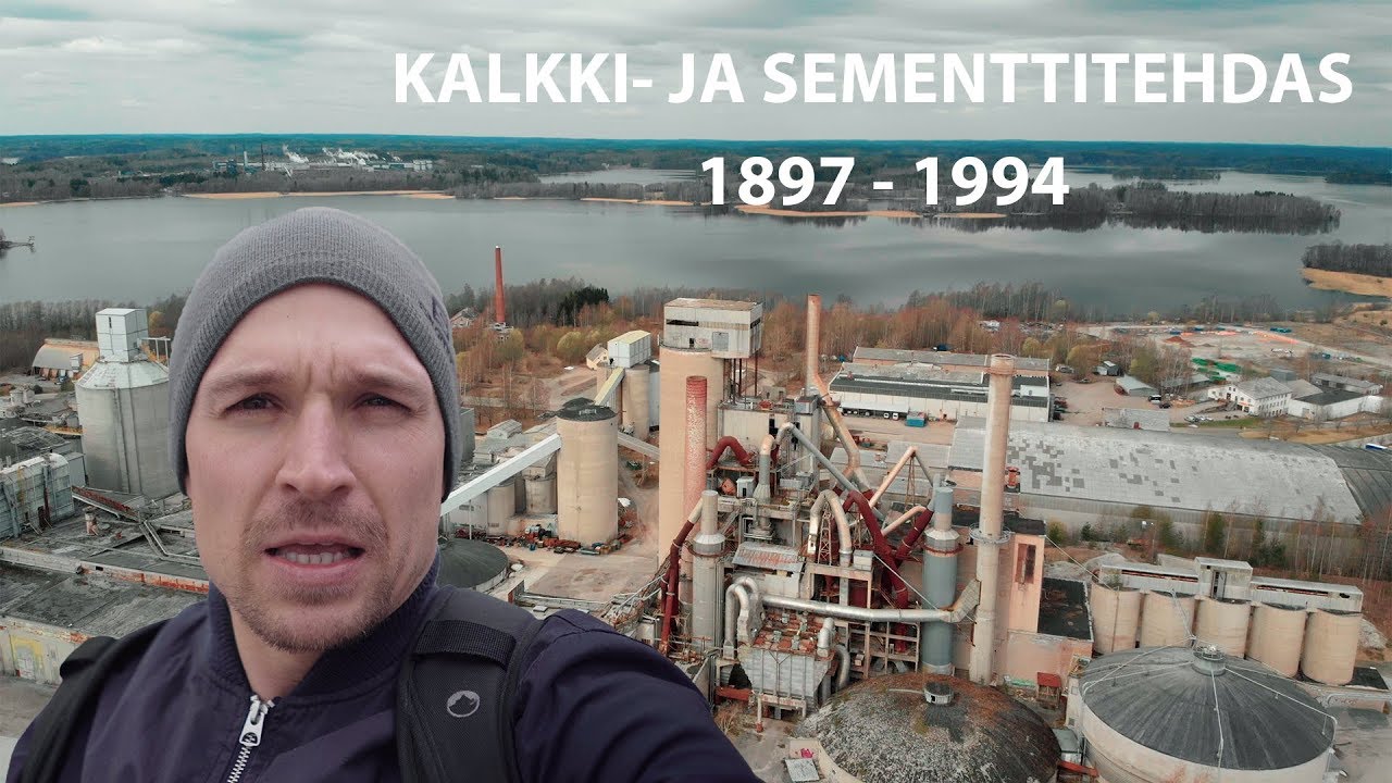 Seikkailu hylätyssä Kalkki- ja sementtitehtaassa Urbex VLOGI | Antti Soininen