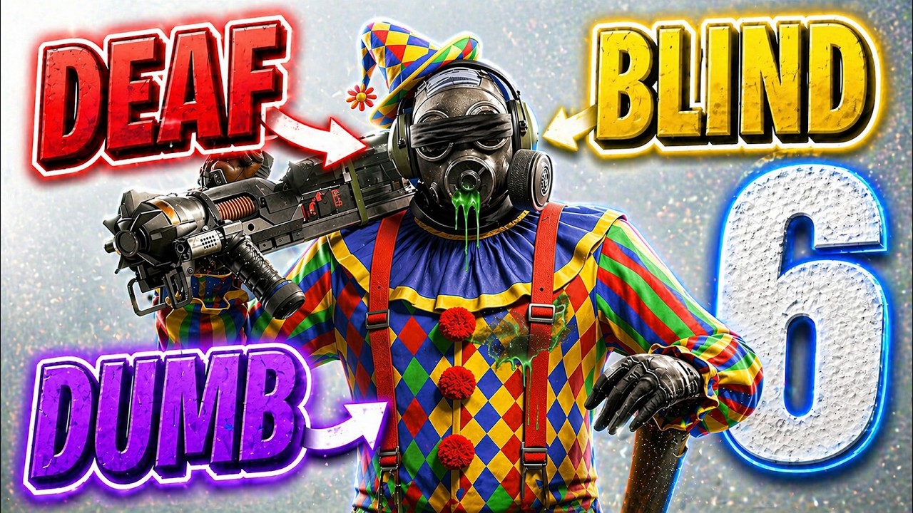 I played Rainbow 6 Siege The Hardest Way Possible