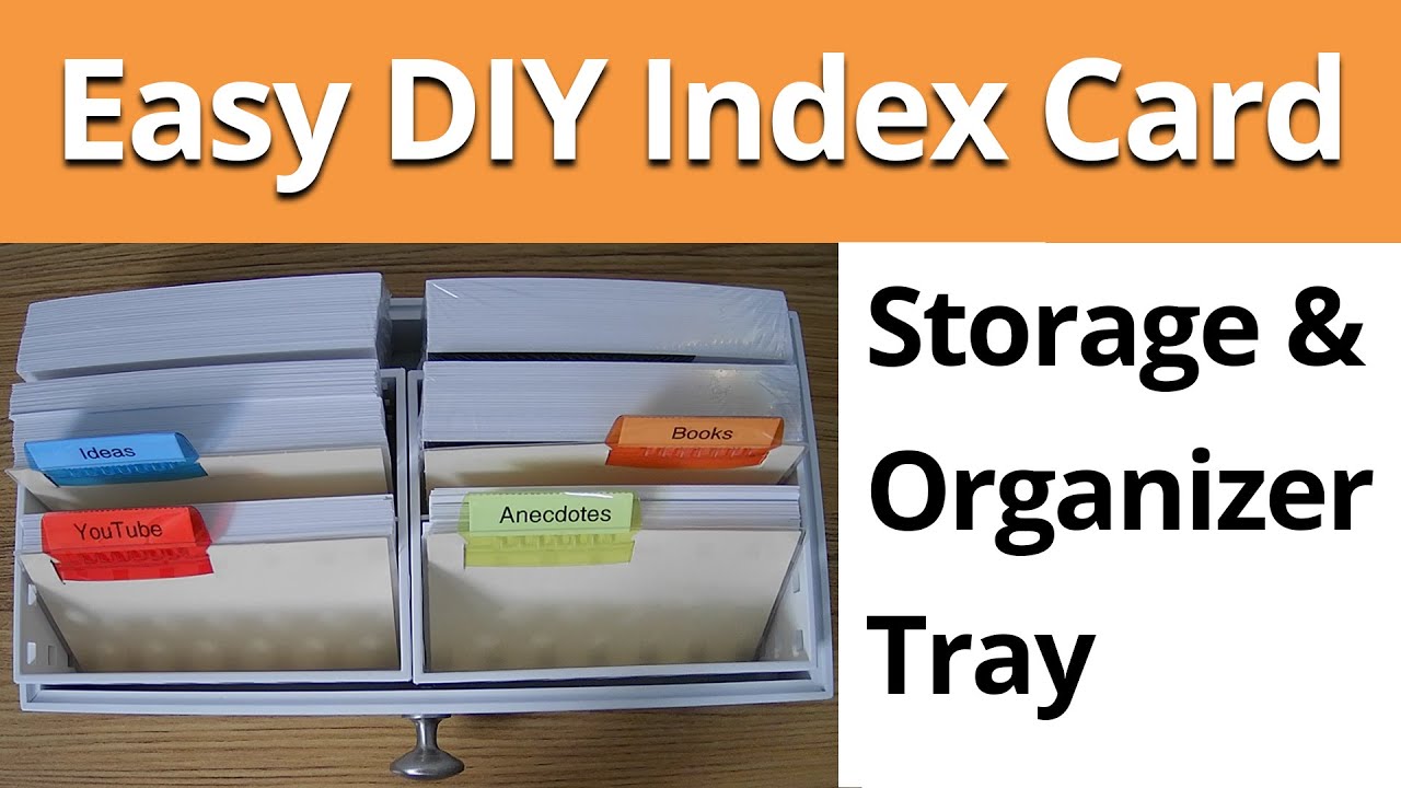 Index Card Organization/Storage Hack #officesupplies #officesupply | ShannonMedisky.com