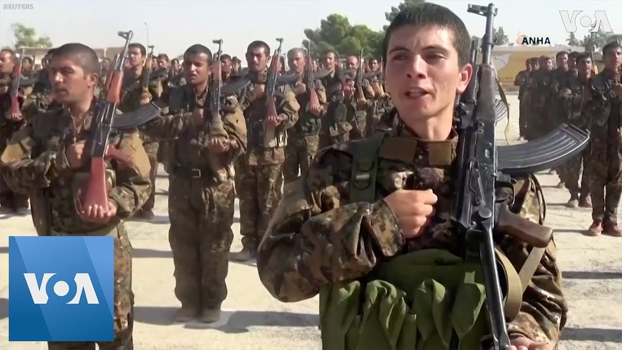 Kurdish Fighters Graduate to Join Syrian Democratic Forces