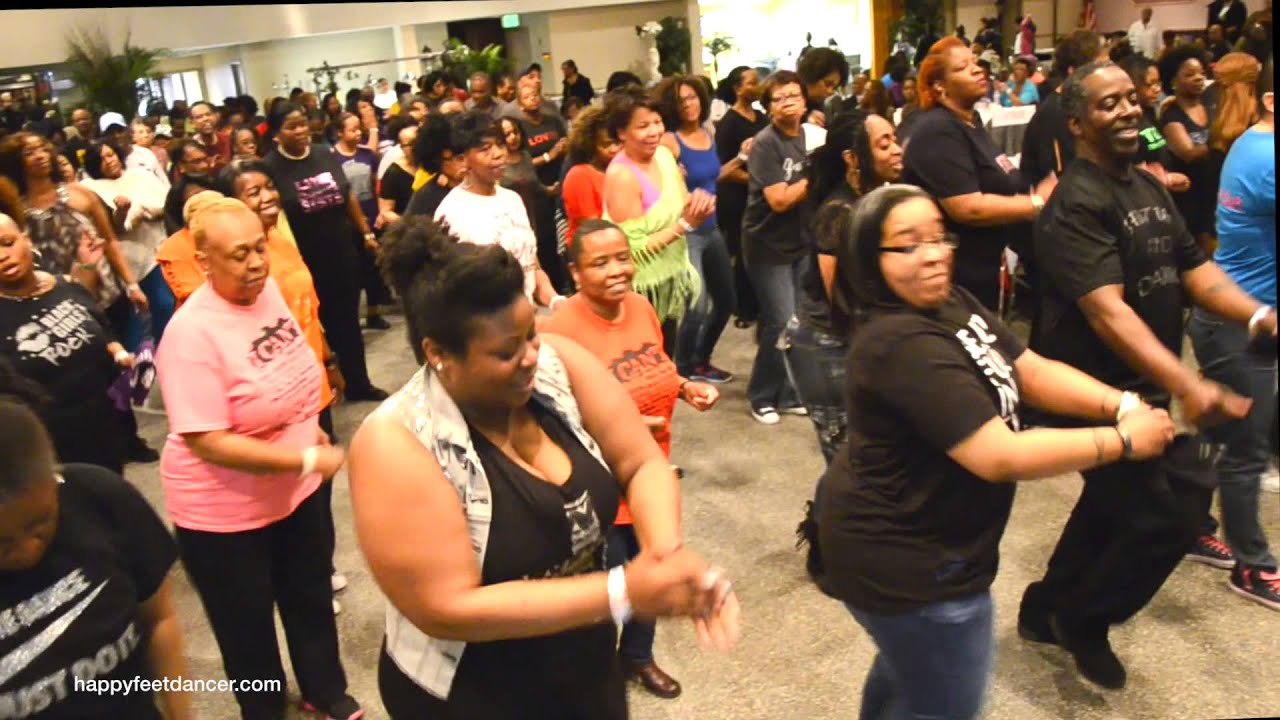 FLASHIN Line Dance @ Sunday Brunch Champagne Rm Baltimore MD Hosted by: AJ Dease  3/29/15