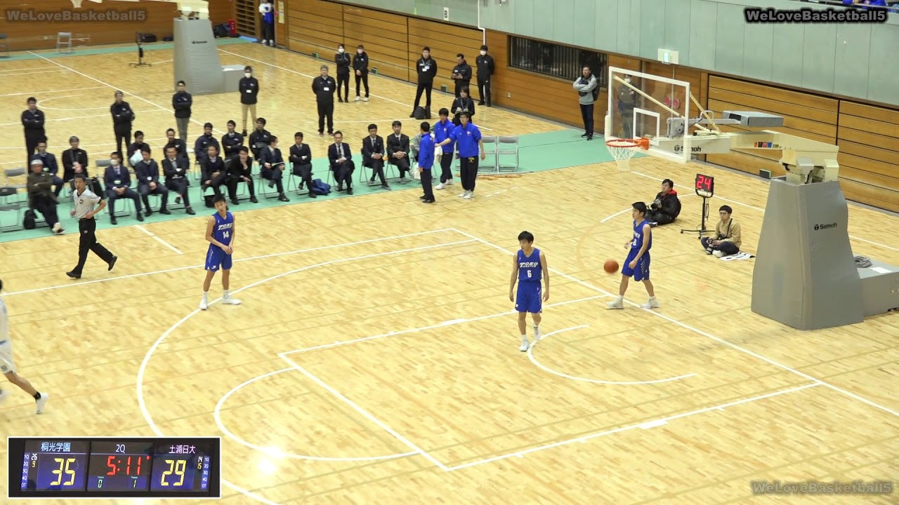 土浦日大vs桐光学園(Q2)高校バスケ 2020 関東新人大会決勝
