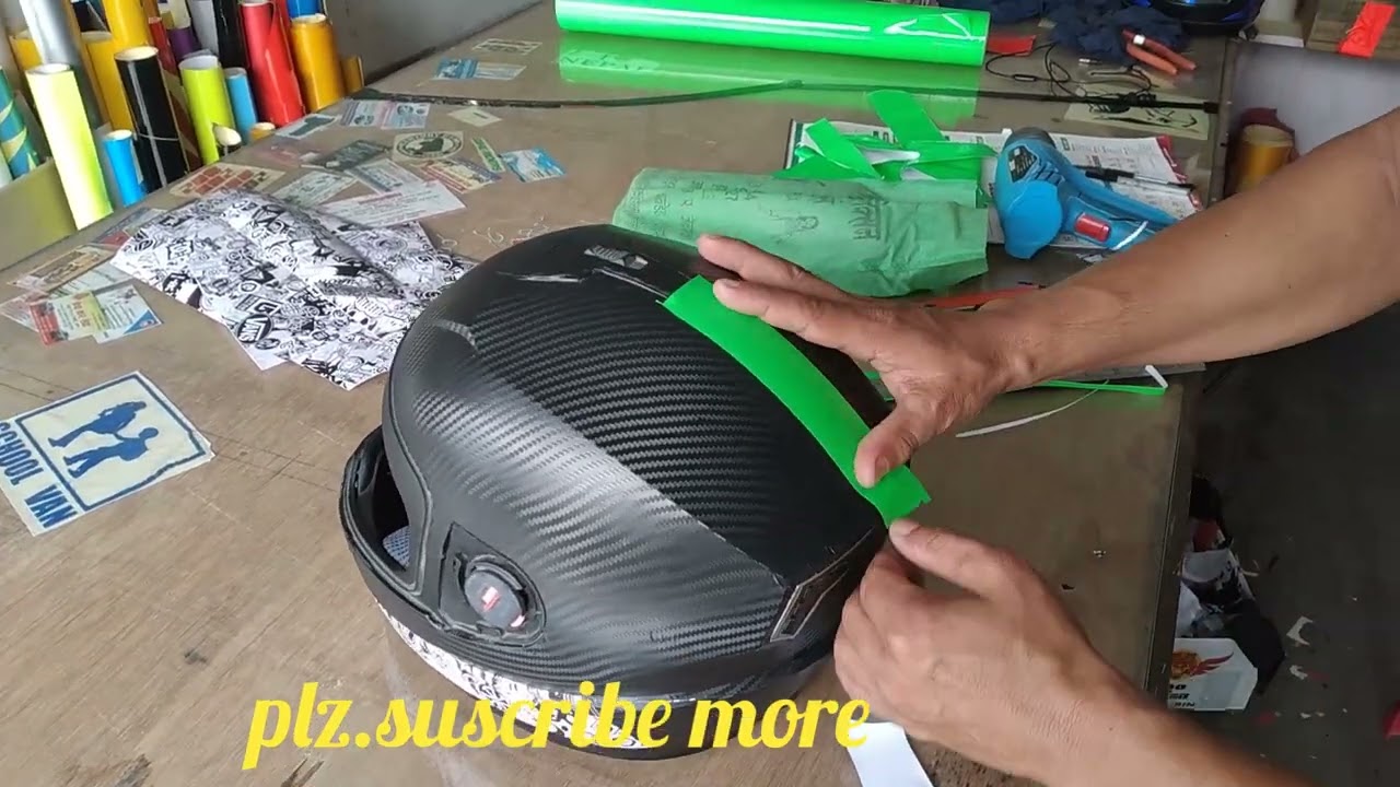 Old # Helmet # sticker..#.modified...!