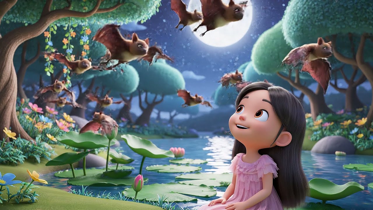 Cinco Pequeños Murciélagos, ¡Swoop, Swoop! | Rimas Infantiles y Canciones para Niños