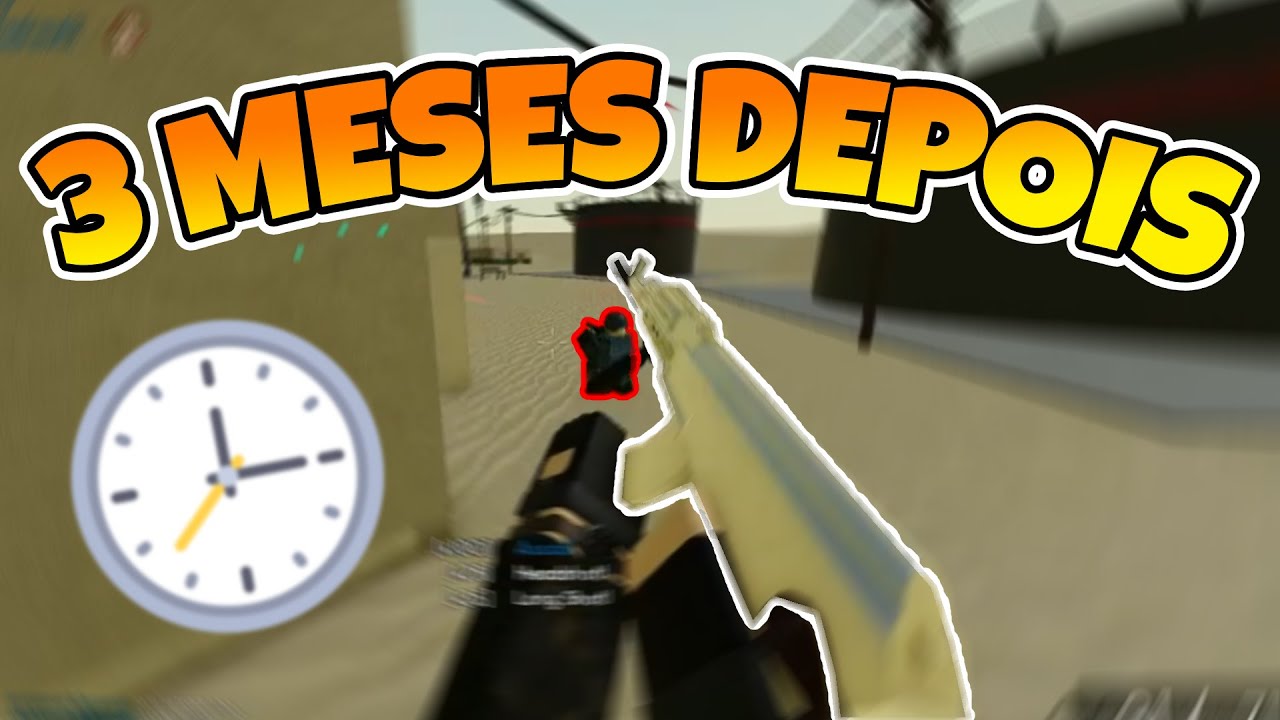 RANK 300 VOLTA A JOGAR PHANTOM FORCES DEPOIS DE 3 MESES