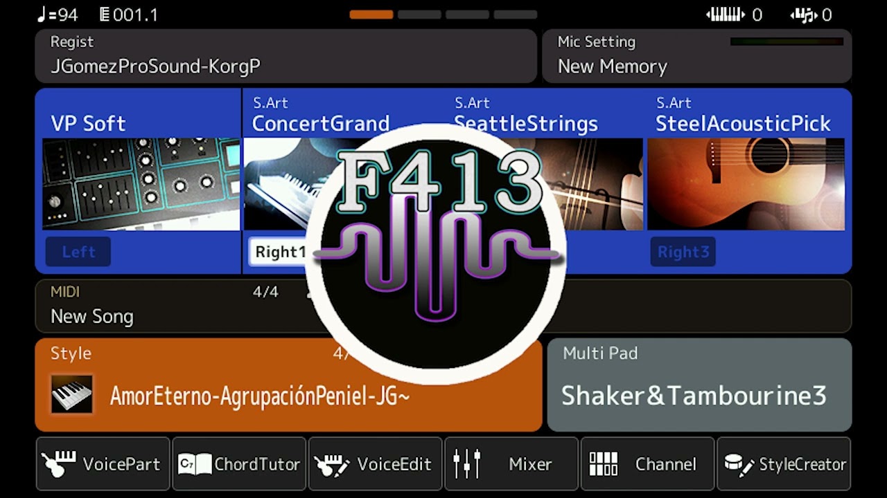 Amor Eterno - Grupo Peniel - Ritmo Yamaha PSR-SX 