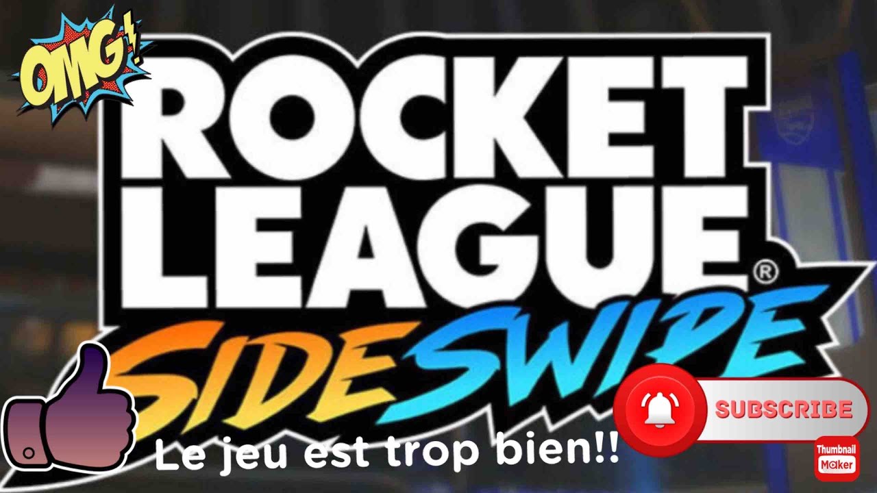 Gameplay rocket league mobile : 8 buts en un match