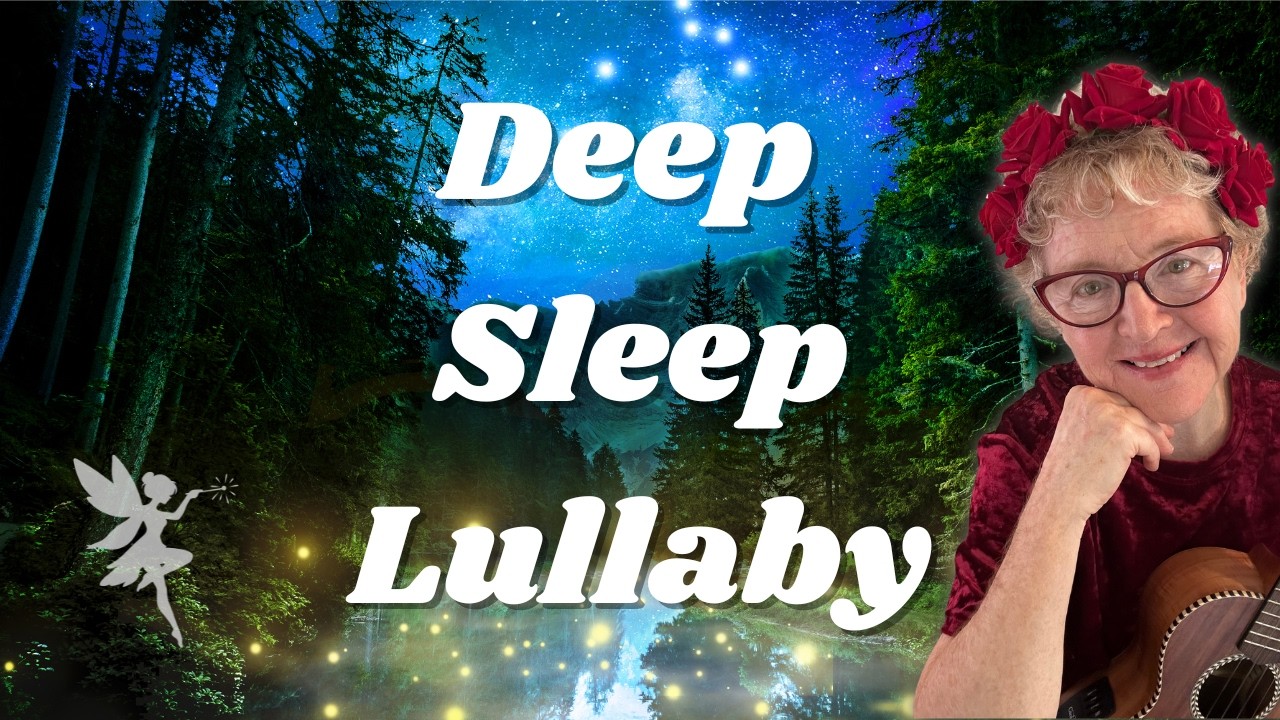 Can't Sleep? Deep Sleep Music with Evening Affirmations| Fairies Lullaby (Original Song)