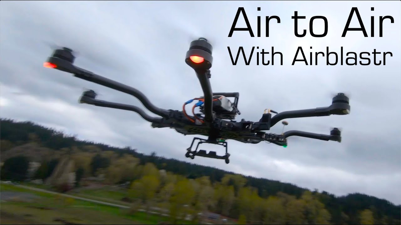 Air to Air FPV with Airblastr  - RCTESTFLIGHT