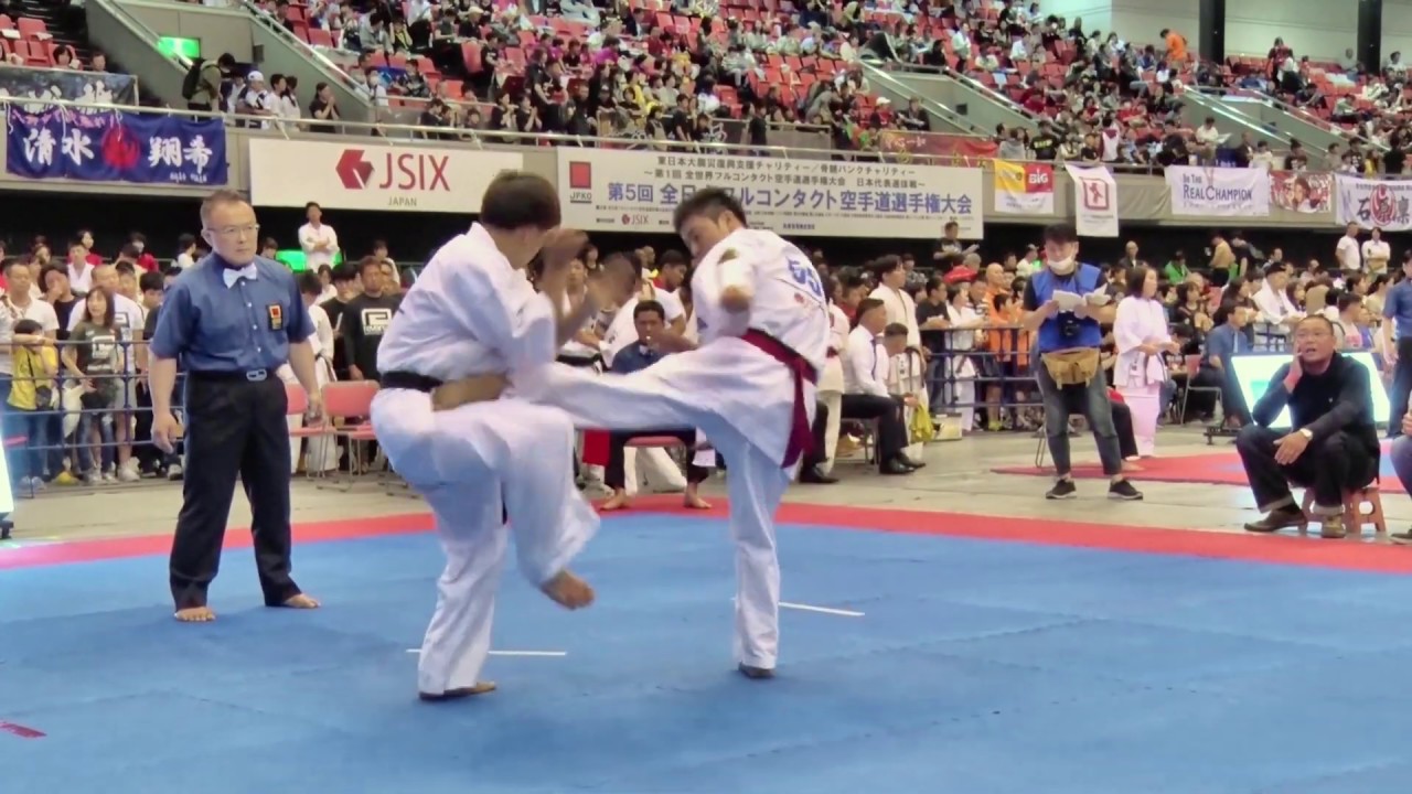 【JFKO】第5回全日本フルコンタクト空手道選手権大会　男子軽量級　2回戦CDブロック