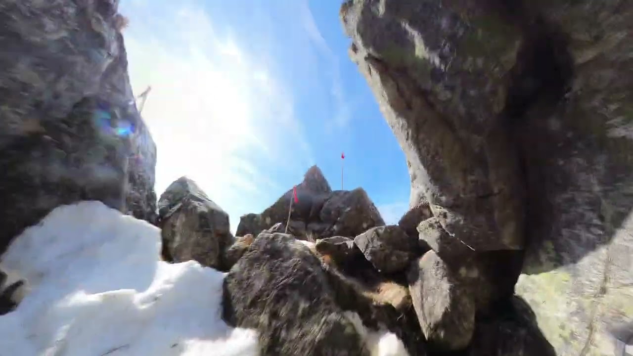 【登山】中房温泉から大天井岳　前編【残雪期】