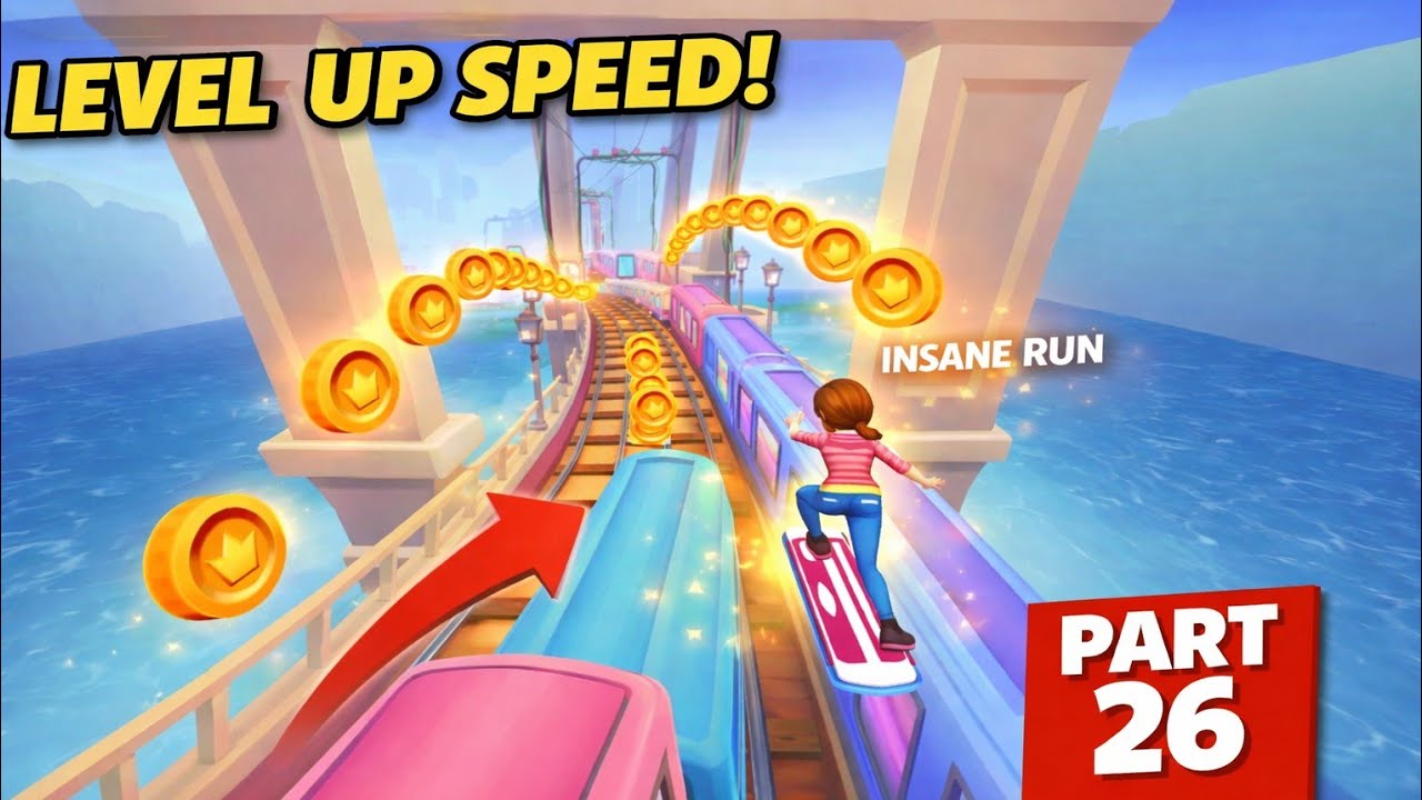 Subway Princess Runner Part 26 Daily Challenge | Extreme Speed Run & Word Hunt Mastery 2026!