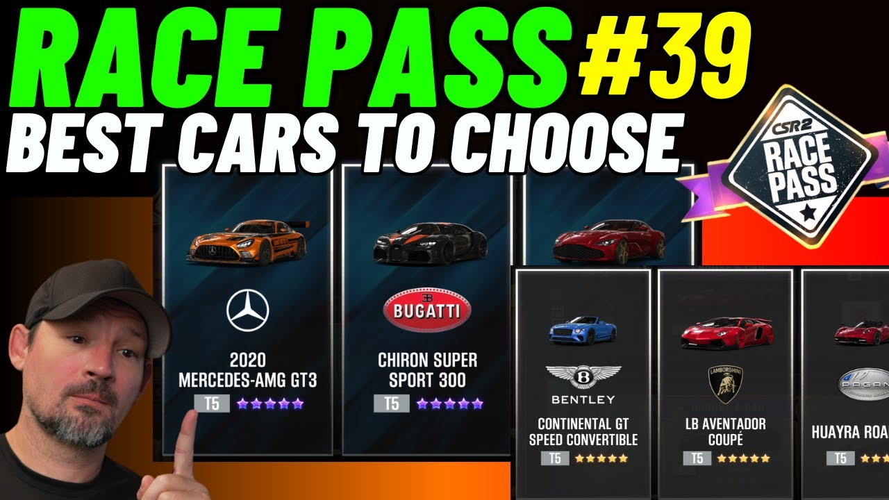 CSR2 Racepass: лучшие автомобили на выбор — Racepass, сезон 39, CSR2 Racing