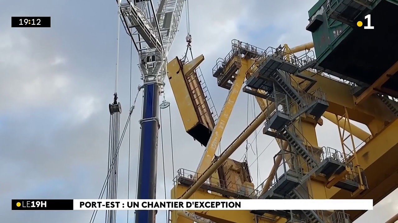 Deux portiques historiques du Grand Port maritime démantelés. Ils dataient de près de 30 ans.