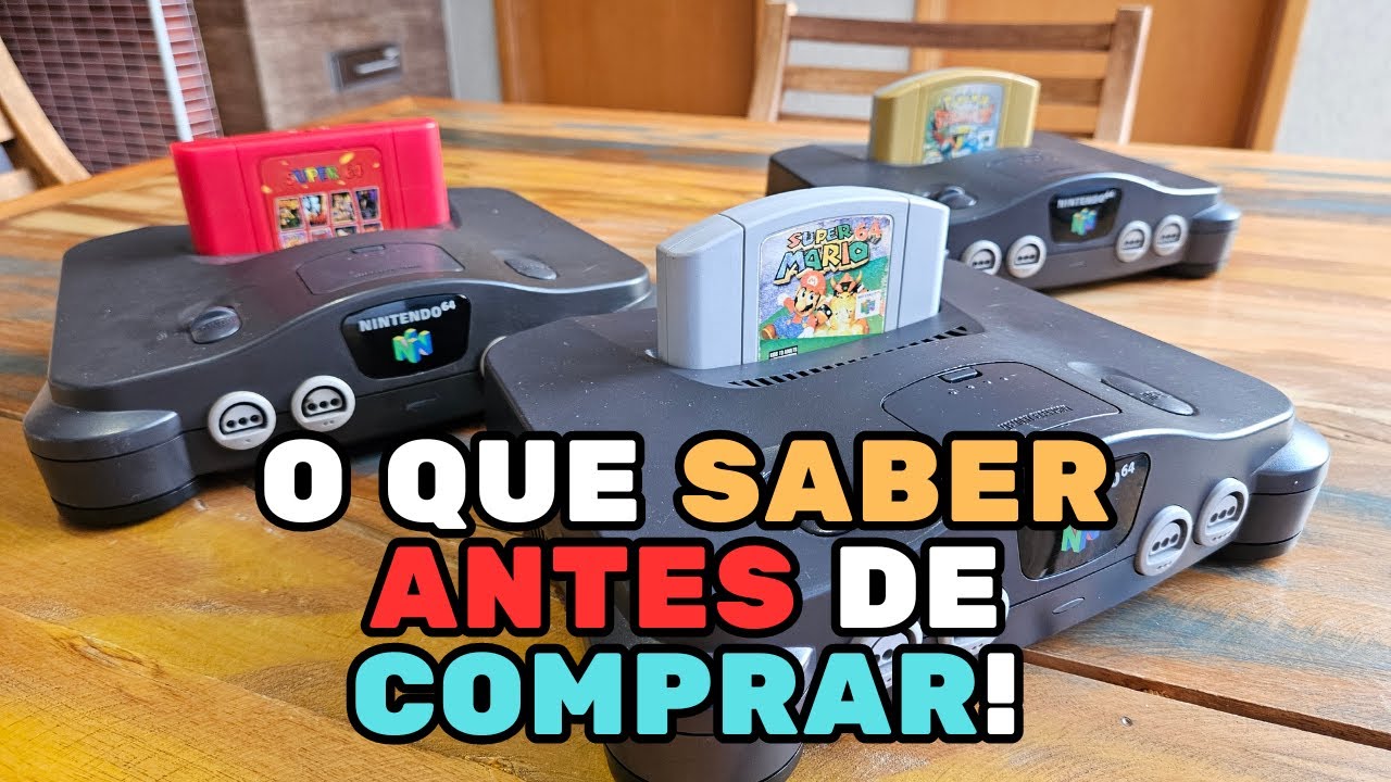 Qual Nintendo 64 Comprar? Comparação entre os Modelos!